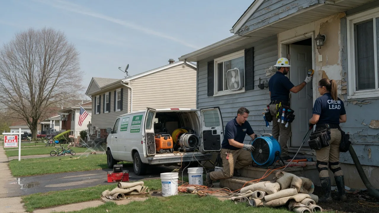 Flood Cleanup in Fletcher, NC near me